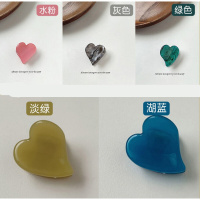 美芙仁甜美爱心发夹小号刘海抓夹韩国ins少女可爱夹子头饰网红顶夹发卡