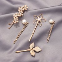 美芙仁韩国ins头饰发夹边夹少女发卡一字夹网红2021年新款侧边卡子