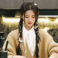 美芙仁杨同款珍珠发饰发链平行时空编发脏辫蝴蝶发夹头饰2021年新款