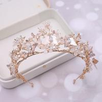 新娘头饰2021新款结婚皇冠婚纱礼服大气三件套发饰套装婚礼配饰品