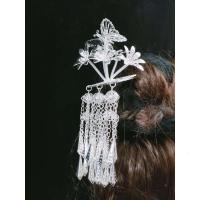 贵州苗族苗银帽子项圈少数民族侗族梳子发簪头饰演出服配饰女