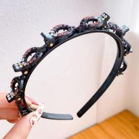 韩国儿童发饰女童压发头箍可爱宝宝碎发珍珠花朵发箍编发发卡头饰