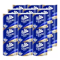维达(Vinda) 卷纸 蓝色经典4层200g27卷[直播Z]