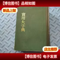 实用大字典(繁体字版)一版一印