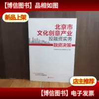 北京市文化创意产业投融资实务 融资决策