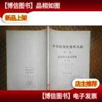 中华民国史资料丛稿 译稿 民国名人传记辞典 *分册