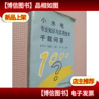 小水电专业知识与实用技术千题问答