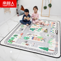 南极人(NanJiren)家纺 INS夏季透气冰丝地垫卡通可爱客厅卧室地毯宝宝爬爬垫游戏垫可折叠水洗