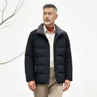 [新品尝鲜]坦博尔21年秋冬新款爸爸款羽绒服加厚保暖中老年外套