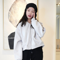 坦博尔外套女2022新款开衫拉链连帽运动卫衣女上衣TD2610538