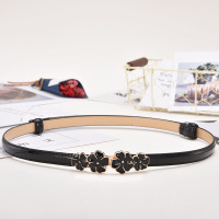 盛世尼曼腰带女时尚百搭配裙子细款装饰皮带女皮潮流女款配饰腰链女