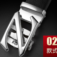 盛世尼曼TDSD潮牌 韩版潮流皮带 男 字母Z字扣网红皮带 扣腰带