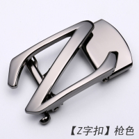 盛世尼曼男士皮带头扣Z字扣无皮带条合金3.5CM腰带扣皮带卡子配件