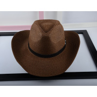 盛世尼曼可折叠情侣款沙滩帽草帽牛仔钓鱼帽大沿帽夏天遮阳帽子男士礼帽帽子