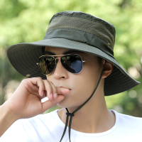 盛世尼曼帽子男夏天薄款渔夫户外垂钓旅游夏季男士登山钓鱼防晒太阳遮阳帽