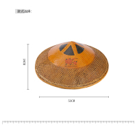 盛世尼曼供应大号湖南湘西风情遮阳遮雨斗笠帽子竹编舞蹈装饰钓鱼帽帽子