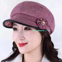 盛世尼曼帽子女春夏秋冬季八角帽贝雷帽40-50-60岁中老年妈妈婆婆帽孕妇帽