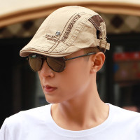 盛世尼曼新款男士时尚贝雷帽春夏季户外遮阳帽前进帽韩版潮秋鸭舌帽防晒帽帽子