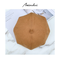 盛世尼曼日系画家帽子女春夏英伦复古韩版潮百搭网红薄款显脸小贝雷帽早春