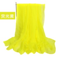 盛世尼曼夏季纯色防晒丝巾海边沙滩巾长款空调披肩女纱巾围巾秋冬超大雪纺