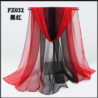 盛世尼曼礼仪培训丝巾形体训练纱巾女新款夏季练功表演模特长款乔其纱围巾