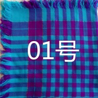 盛世尼曼中老年方巾老式四方老人奶奶围巾格子农村妇女干活包头巾妈妈披肩