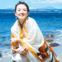 盛世尼曼丝巾女百搭妻子的浪漫旅行章子怡同款防晒披肩夏季薄款沙滩巾围巾