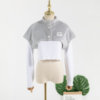 盛世尼曼孙俪同款毛绒披肩保暖秋冬防寒睡觉护肩膀肩部空调保暖护胳膊养生