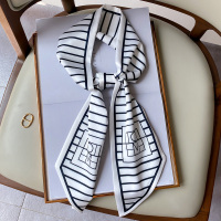 盛世曼尼懒人丝巾小长条发带领带女装饰法式飘带包包手提缠带复古细窄领巾