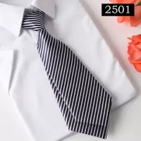 盛世曼尼女士领带领结条纹韩版商务ol正装红色男女同款职业装衬衫西装领带