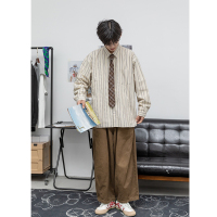 盛世曼尼南鹤2021春季韩版时尚休闲日系纯色男生青少年学生情侣领带潮牌