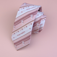 盛世曼尼]葡萄味魔法师 原创领带女jk粉色学生校园风日系可爱