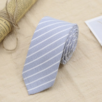 盛世曼尼男士商务正装条纹领带6cm手打韩版英伦风新郎结婚窄领带潮礼盒装