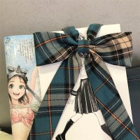 盛世曼尼熊逃逃jk小蓝橘同格小物领结小长柄领带发圈制服配饰