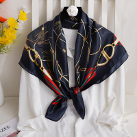 盛世尼曼丝巾女春秋夏季新款韩国90CM大方巾百搭装饰职业领巾薄款围巾纱巾