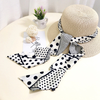 盛世尼曼小丝巾女韩国百搭细窄长条领巾夏季围巾腰带飘带包包装饰长丝带