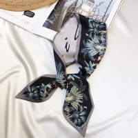 盛世尼曼春夏尖角丝巾小长条韩国小丝巾女百搭多功能装饰网红同款发带丝带