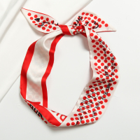 盛世尼曼杨采钰同款小长条丝巾女复古法式扎头发带编发丝带飘带绑包包装饰