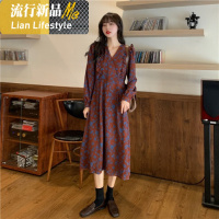 shengshi孕妇装20年新大码碎花连衣裙子时尚装中裙装