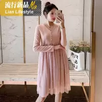 shengshi孕妇装时尚潮妈新装哺乳衣外出不显怀遮肚孕妇连衣裙子