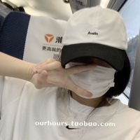 盛世尼曼Ourhours韩国新款字母刺绣棒球帽女拼色休闲百搭春夏遮阳鸭舌帽潮帽子