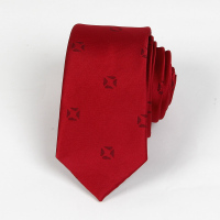 盛世曼尼中环地产领带男女拉链懒人领带中环地产红色领带中环领带