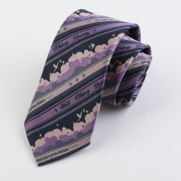 盛世曼尼]梦境 紫色 领带jk原创制服手打女dk领带男小物