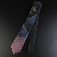 盛世尼曼]夜樱 领带jk原创制服手打女dk领带男小物领带