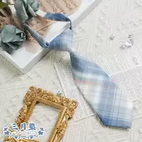 盛世曼尼三月塾原创沧浪客同格小物领结手打领带蝴蝶结jk制服格裙配饰女