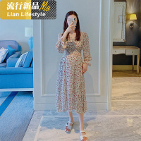 shengshi孕妇连衣裙20新碎花雪纺裙网红时尚孕妇装装上衣