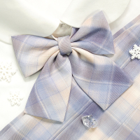 盛世尼曼[向阳兔JK]北国雪夜 同格小物合集 平角领结领带JK制服领部配饰领带