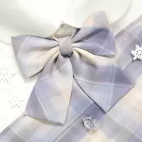 盛世尼曼[向阳兔JK]北国雪夜 同格小物合集 平角领结领带JK制服领部配饰领带