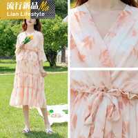 shengshi雪纺孕妇连衣裙20新时尚洋气沙滩裙装孕妇装裙子