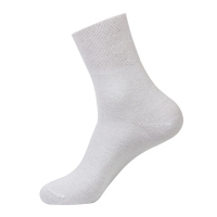 盛世尼曼男士松口袜老年人春夏薄款棉宽松老人袜子男爷爷棉舒适宽口袜